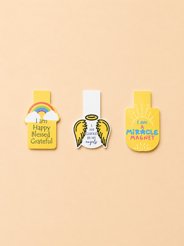 AFFIRMATION MAGNETIC BOOKMARK - SET OF 3