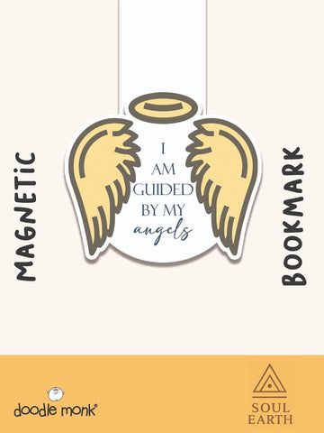 Affirmation Magnetic Bookmarks - Guided By Angels