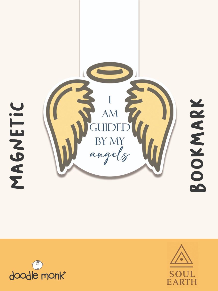 Affirmation Magnetic Bookmarks - Guided By Angels